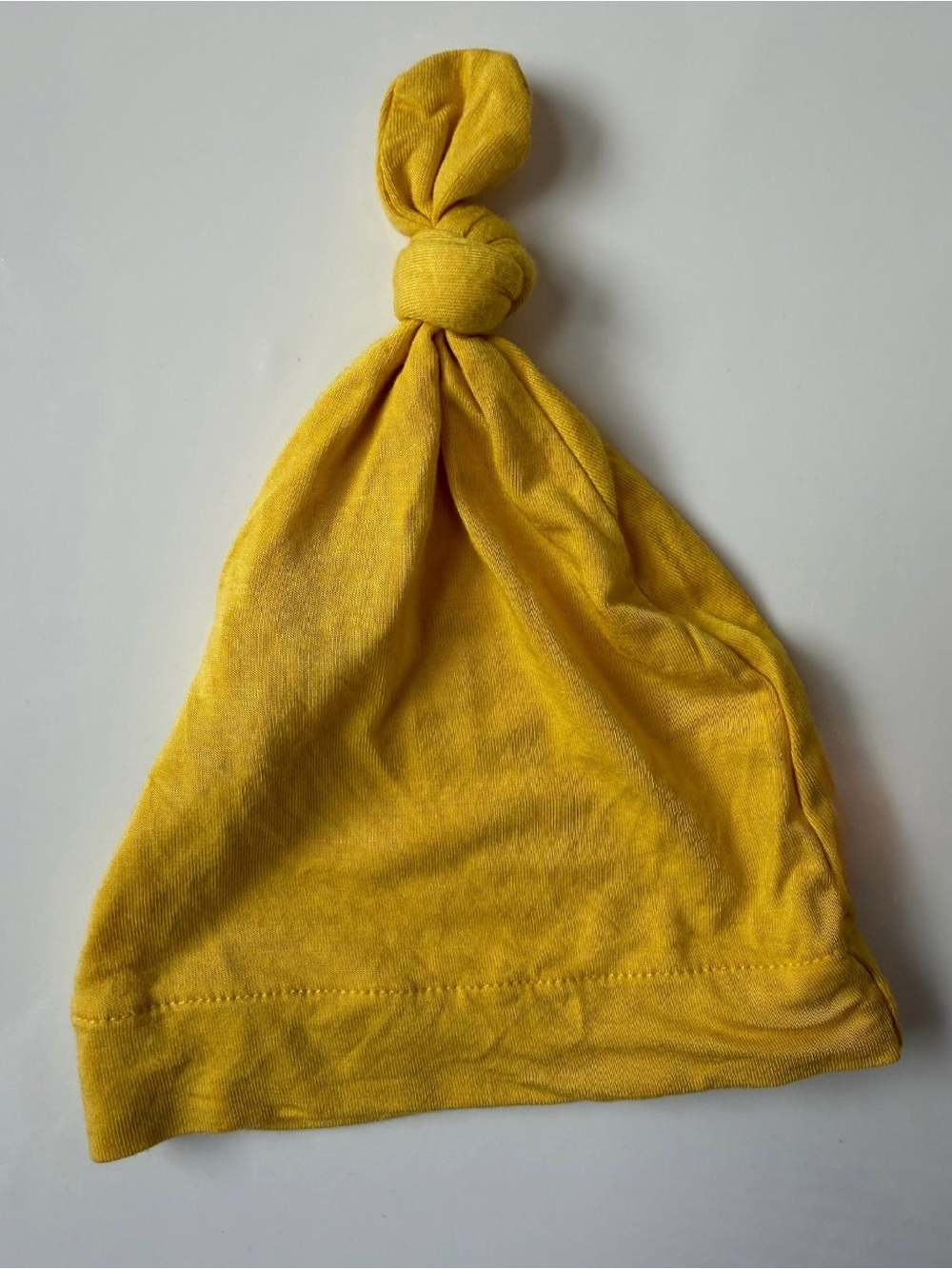 Kyte Bamboo Yellow Knot Top Baby Hat - Kids Accessories